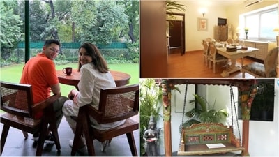 Explore Raghav Chadha and Parineeti Chopra's elegant Delhi home with artistic touches. (Youtube/@Curly Tales) Explore Raghav Chadha and Parineeti Chopra's elegant Delhi home with artistic touches. (Youtube/@Curly Tales)