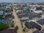 Floods across nine Thai provinces, including Songkhla, where Hat Yai is located, have affected more than 980,000 homes.