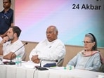 Congress President Mallikarjun Kharge said that the high command would “sit together and deliberate” to settle the speculation around the chief ministerial post in Karnataka. 