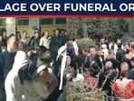 Protest in Chinese village over funeral order Protest in Chinese village over funeral order