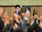 A handout picture provided by the office of Iran's Supreme Leader Ayatollah Ali Khamenei shows him addressing a meeting with students in Tehran on November 3, 2025. A handout picture provided by the office of Iran's Supreme Leader Ayatollah Ali Khamenei shows him addressing a meeting with students in Tehran on November 3, 2025.