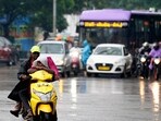 Heavy rains swept through several districts of Tamil Nadu on Monday