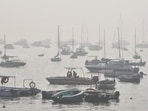 The city was blanketed in haze on Wednesday. (Bhushan Koyande/HT Photo) The city was blanketed in haze on Wednesday. (Bhushan Koyande/HT Photo)