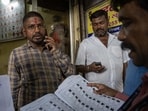 The civic body has been allowed time until one week before the election–when polling-station-wise voter lists are handed to political parties–to complete all corrections. (Photo by Satish Bate/ Hindustan Times) (Hindustan Times)