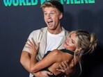Robert Irwin and Witney Carson have won Dancing with the Stars Season 34 (Photo by Apu GOMES / AFP)(AFP)