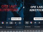 Stranger Things font available now(Instagram/Strangerthings)