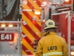 Emergency crews were reportedly at the scene of the fire in Los Angeles. Image for representational purposes. Emergency crews were reportedly at the scene of the fire in Los Angeles. Image for representational purposes.