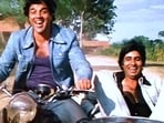 A still from Sholay A still from Sholay