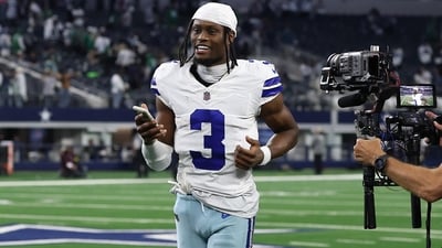George Pickens will be a part of the Cowboys vs Chiefs Thanksgiving game (Getty Images via AFP) George Pickens will be a part of the Cowboys vs Chiefs Thanksgiving game (Getty Images via AFP)