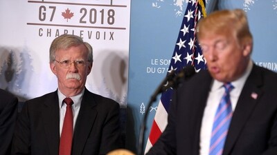 Bolton, formerly a close adviser to the US President, has now turned into a critic. (AFP) Bolton, formerly a close adviser to the US President, has now turned into a critic. (AFP)