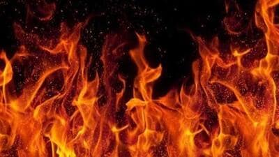 Fire officials suspect a short circuit but said the exact cause will be determined after a probe. (HT Photo) Fire officials suspect a short circuit but said the exact cause will be determined after a probe. (HT Photo)