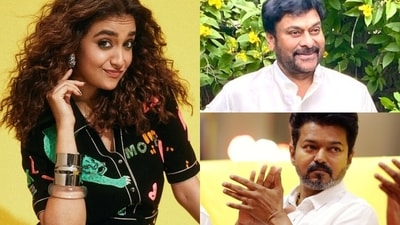 Keerthy Suresh spoke about her equation with Chiranjeevi and Vijay after the bizzare claim. Keerthy Suresh spoke about her equation with Chiranjeevi and Vijay after the bizzare claim.