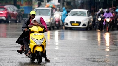 Heavy rains swept through several districts of Tamil Nadu on Monday (PTI) Heavy rains swept through several districts of Tamil Nadu on Monday (PTI)