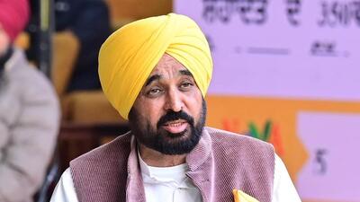 Punjab chief minister Bhagwant Mann