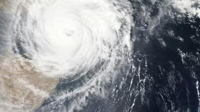 Senyar is very likely to continue to move west-southwestwards and maintain the intensity of the cyclonic storm until Thursday morning. (Representational image) Senyar is very likely to continue to move west-southwestwards and maintain the intensity of the cyclonic storm until Thursday morning. (Representational image)