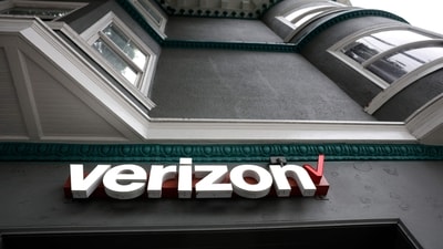 Verizon reportedly laid off employees to “reorient” its entire company. (Getty Images via AFP) Verizon reportedly laid off employees to “reorient” its entire company. (Getty Images via AFP)