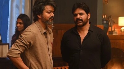 Actors Vijay and Shaam recently starred together in Varisu (2023); clicked together on the set of Leo (2023). Actors Vijay and Shaam recently starred together in Varisu (2023); clicked together on the set of Leo (2023).