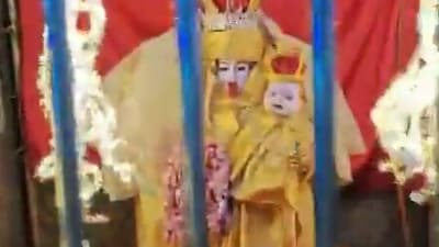 కాళీ మాతకు మేరీ మాత రూపం..! కాళీ మాతకు మేరీ మాత రూపం..!