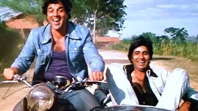 A still from Sholay A still from Sholay