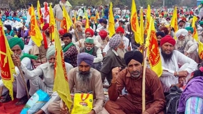 New Delhi, and other state capitals as well as district centres are also expected to see farmers' demonstrations on Wednesday. (PTI file photo) New Delhi, and other state capitals as well as district centres are also expected to see farmers' demonstrations on Wednesday. (PTI file photo)