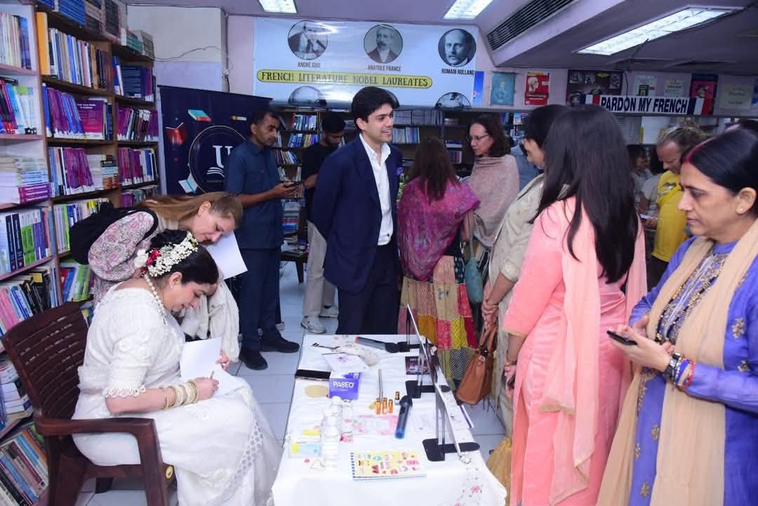 Archana Mehrotra during a book signing event held in Lucknow recently Archana Mehrotra during a book signing event held in Lucknow recently