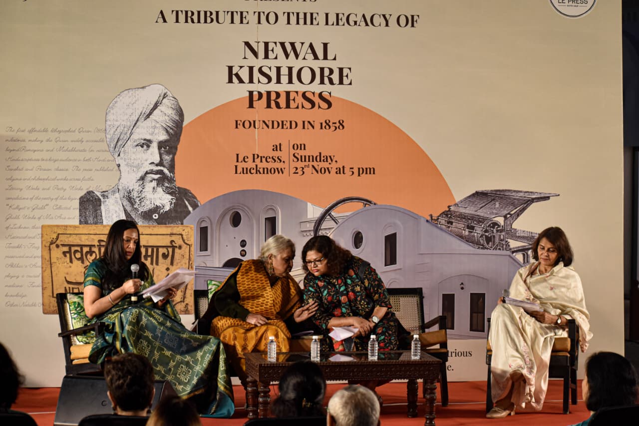 Metaphor Lucknow Litfest during a breifing held at Le Press recently Metaphor Lucknow Litfest during a breifing held at Le Press recently