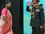 New Delhi, Nov 27 (ANI): Chief of Army Staff General Upendra Dwivedi salutes President of India Droupadi Murmu as she arrives to attend the inaugural session of the third edition of the Indian Army’s seminar, ‘Chanakya Defence Dialogue-2025,’ in New Delhi on Thursday. (ANI Photo/Jitender Gupta) New Delhi, Nov 27 (ANI): Chief of Army Staff General Upendra Dwivedi salutes President of India Droupadi Murmu as she arrives to attend the inaugural session of the third edition of the Indian Army’s seminar, ‘Chanakya Defence Dialogue-2025,’ in New Delhi on Thursday. (ANI Photo/Jitender Gupta)