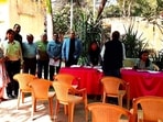 According to officials, six zonal and 72 sector magistrates, along with coordinators from Noida authority and RWAs, have been deployed to support the BLOs with mapping, access to high-rises and locating households. (HT Photos)
