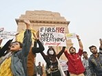 Police claim the accused coordinated with outfits like Himkhand as well as groups named in the FIR, though these organisations deny any involvement. (Sanjeev Verma/HT) Police claim the accused coordinated with outfits like Himkhand as well as groups named in the FIR, though these organisations deny any involvement. (Sanjeev Verma/HT)