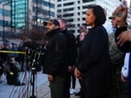 Kash Patel, director of the Federal Bureau of Investigation (FBI), left, and Muriel Bowser, mayor of the District of Columbia, during a news conference Kash Patel, director of the Federal Bureau of Investigation (FBI), left, and Muriel Bowser, mayor of the District of Columbia, during a news conference