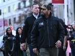 FBI Director Kash Patel arrives to speak at a press conference after a shooting in downtown Washington FBI Director Kash Patel arrives to speak at a press conference after a shooting in downtown Washington