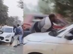 The biker allegedly called the car a “tin box”, which angered the youngsters who then assaulted him.
