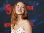 Sadie Sink arrives at the world premiere of the fifth season of "Stranger Things" on Thursday, Nov. 6, 2025, at TCL Chinese Theatre in Los Angeles. (Photo by Jordan Strauss/Invision/AP)