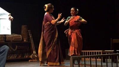 A scene from the play Dance like a Man. A scene from the play Dance like a Man.