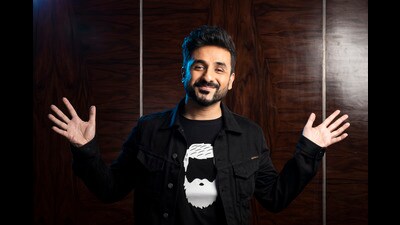 Author Vir Das (Aalok Soni/HT PHOTO)