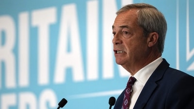 Reform UK leader, Nigel Farage, attends during a press conference in London on November 26, 2025 (AFP) Reform UK leader, Nigel Farage, attends during a press conference in London on November 26, 2025 (AFP)