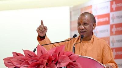 Chief minister Yogi Adityanath at the inauguration of a private hospital in Noida. (Sunil Ghosh/HT) Chief minister Yogi Adityanath at the inauguration of a private hospital in Noida. (Sunil Ghosh/HT)
