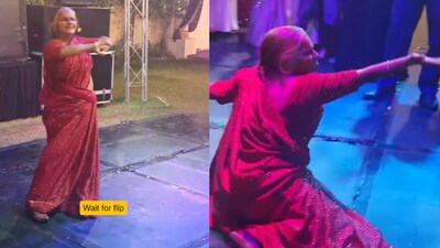 The video captured the elderly woman dancing with precise steps and lively expressions. (@5_churrets/Instagram) The video captured the elderly woman dancing with precise steps and lively expressions. (@5_churrets/Instagram)
