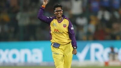 Deepti Sharma hits the jackpot in the WPL 2026 mega auction. (BCCI Image) Deepti Sharma hits the jackpot in the WPL 2026 mega auction. (BCCI Image)