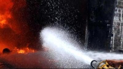 Locals said they first noticed gas leaking from a domestic cylinder inside a house. (Representative photo) Locals said they first noticed gas leaking from a domestic cylinder inside a house. (Representative photo)