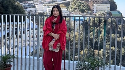 Maheep Kapoor shares pictures and videos from her first visit to Vaishno Devi. (Instagram/maheepkapoor) Maheep Kapoor shares pictures and videos from her first visit to Vaishno Devi. (Instagram/maheepkapoor)