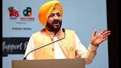 Minister Tarunpreet Singh Sond (HT File)