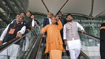 On October 25, he had reviewed the terminal building, runway, security systems, traffic arrangements and ongoing construction during an extensive site visit. (PTI) On October 25, he had reviewed the terminal building, runway, security systems, traffic arrangements and ongoing construction during an extensive site visit. (PTI)