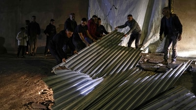 The Israeli military and Israel Police issued a joint statement announcing that they had opened an investigation after forces opened fire towards suspects who had exited a building. (AFP) The Israeli military and Israel Police issued a joint statement announcing that they had opened an investigation after forces opened fire towards suspects who had exited a building. (AFP)