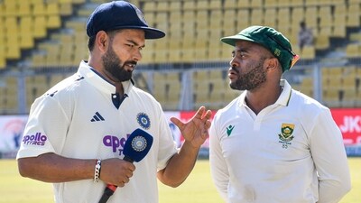 India's captain Rishabh Pant interacts with South Africa's captain Temba Bavuma (PTI) India's captain Rishabh Pant interacts with South Africa's captain Temba Bavuma (PTI)