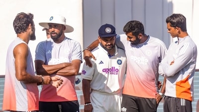 From left, India's Akash Deep, Mohammed Siraj, captain Rishabh Pant, Jasprit Bumrah and Yashasvi Jaiswal after South Africa won the second Test (PTI) From left, India's Akash Deep, Mohammed Siraj, captain Rishabh Pant, Jasprit Bumrah and Yashasvi Jaiswal after South Africa won the second Test (PTI)