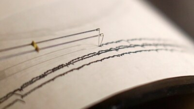 The earthquake occurred at a shallow depth of 10km, making it susceptible to aftershocks. (REUTERS) The earthquake occurred at a shallow depth of 10km, making it susceptible to aftershocks. (REUTERS)
