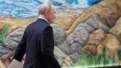 Russian President Vladimir Putin at a press conference following the Collective Security Treaty Organization (CSTO) summit in Bishkek, Kyrgyzstan, on November 27, 2025. (Photo: Sputnik/Pool via Reuters)