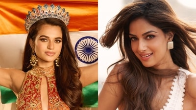 Miss Cosmo India Vipra Mehta and Harnaaz Sandhu (Photos: Instagram) Miss Cosmo India Vipra Mehta and Harnaaz Sandhu (Photos: Instagram)