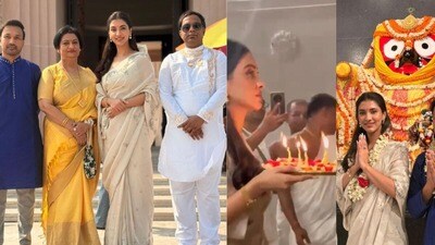 মাকে নিয়ে ‘হাঁটি হাঁটি পা পা’-এ নিয়ে দীঘায় জগন্নাথ দর্শনে রুক্মিণী! নিজে হাতে করলেন আরতি মাকে নিয়ে ‘হাঁটি হাঁটি পা পা’-এ নিয়ে দীঘায় জগন্নাথ দর্শনে রুক্মিণী! নিজে হাতে করলেন আরতি